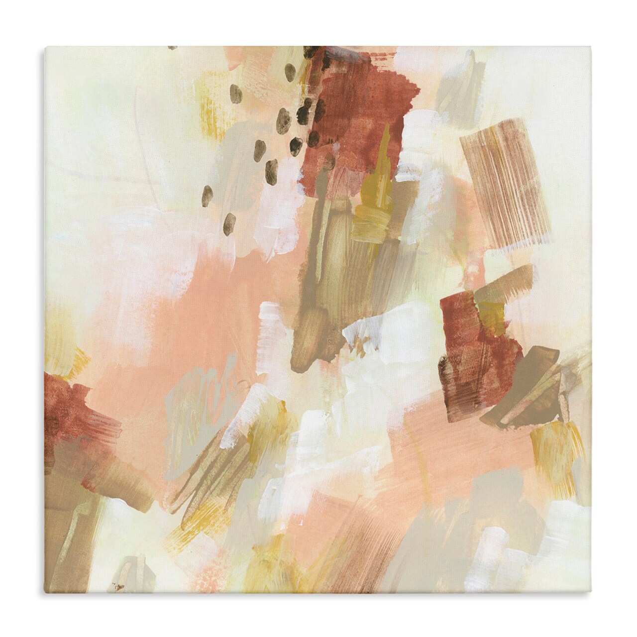 Stupell Industries Boho Speckled Abstract Canvas Wall Art Design by June Erica Vess